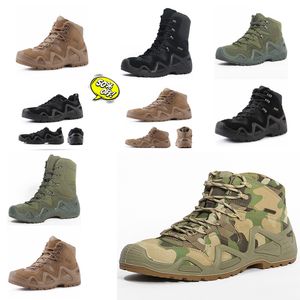 Bocots New mden's boots Army tactical militasry combat boots Outdoor hiking boots Winter desert boots Motorcycle boots Zapatos Hombre GAI