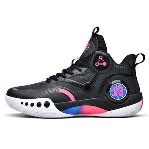 Scarpe da basket Uomo e donna Autunno e inverno Studenti Competizione giovanile Sneakers sportive Calzature da combattimento professionali effettive Ragazzi Scarpe da ginnastica da corsa E001