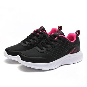 Mulheres para homens 2024 Sapatos casuais preto azul cinza respirável confortável instrutor esportivo de tênis cor-12 tamanho 91 com 75 tabela