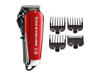 Kemei Professional Cordless Hair Cutter Barber Hair Clipper for Men LCDディスプレイBeard Trimmer5948002