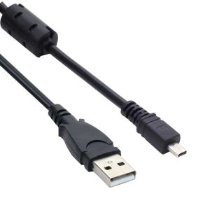 1,5M Wymiana UC-E6 / UC-E16 / UC-E17 USB kabla kabla ładowarka do Nikon Coolpix S Series S3700 S6500 S3500 S6600 S6300, P100 P530