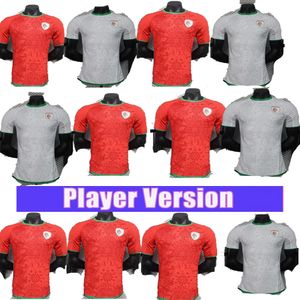 24 25 Oman National Top Sales Volume Top Football Team Soccer Maglie 2024 2025 Versione da giocatore di casa Shirt da calcio Uniforme da uomo