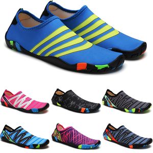 GAI Water Shoes Water Shoes Women Men Slip On Beach Wading Barefoot Quick Dry Swimming Shoes Breathable Light Sport Sneakers Unisex 35-46 GAI-18