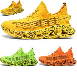 Homens Mulheres Clássico Running Shoes Soft Comfort Vermelho Amarelo Verde Laranja Mens Treinadores Esporte Sapatilhas GAI Tamanho 39-44 Color27