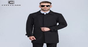 City Class Class New Mens Autumn Coats Fashion Classic Classic Trenchs Fit Townown Collar للذكور 106119946976