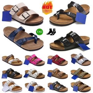 birkinstocks birkenstok birkenstock birkenstocks clogs sandals slippers 【code ：L】 Designer Birkinstocks Conforta Mulheres Sandálias De Couro Homens Mulheres Fivela Strap Flip Flops