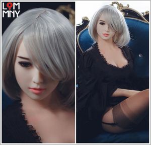 LOMMNY Quality Real Silicone oral Love Doll with Big breast ass Sex Dolls Japanese Lifelike Sexy Vagina toys6821299