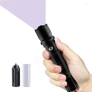 Flashlights Torches TMWT Coin Dog Urine Detector 395nm UV Rechargeable Black Light Lamp Lantern 2PACK