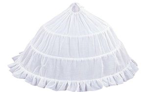 I lager vit svart 3 hoops crionline boll klänning brud glider petticoats bröllop crionline tillbehör bröllop underskirt slip4857403