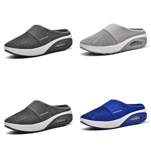 Мужские кроссовки с сеткой, дышащие классические черные, белые мягкие кроссовки для бега и ходьбы, теннисные туфли Calzado GAI 0290