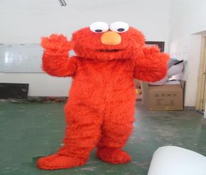 2018 Wysokiej jakości czerwono -Biscuit Street Mascot Costume Mascot Costume 25988837