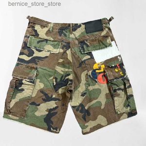 Shorts masculinos shorts de designer homens shorts designer jeans mulheres mens shorts calças unissex camuflagem calças de carga primavera verão shorts casuais Q240305