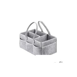 DIAPER Väskor Baby Organizer Portable Holder Bag för att byta bord bil född caddy nappy moderskapskammare lagring bin 230724 drop deli dhjr5