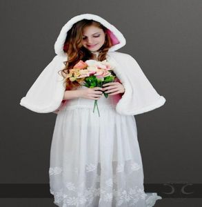 2020 Stokta Romatik Kışlık Kapşonlu Pembe Sahte Kürk Ceket Düğün Gelin Sargılar Sıcak Kısa Kadınlar Şal Pelerin Özel Yapımı Renk 3518922