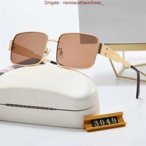 Okulary przeciwsłoneczne Gafas de sol 2024 retro ojo gato gafas para mujer ces arc triomphe owalado calle główna francea zu2v