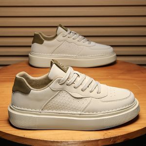 Homens de alta qualidade sapatos casuais couro genuíno dos homens tênis feitos à mão masculino vulcanizar sapatos luxo leve sola moda skate calçados formadores aa0011