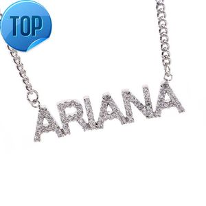 High Quality Diamond Moissanite Name chain for necklace making