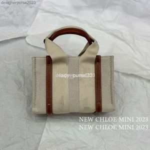 Cloe Trend Canvas Mini Totes Premium Women Versatile Bags Portable Tote Women's Woodys 2023 Small Woody Bag Naxx