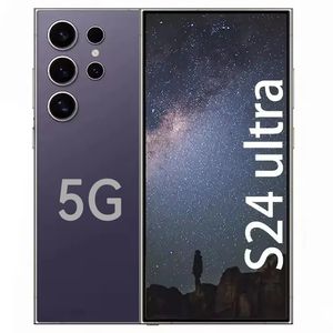 S24 S23 Ultra Phone 4G 5G Разблокирует Android Smartphone256GB 1TB 200 -мегапиксельная камера в ночном режиме, записывая 8K видео