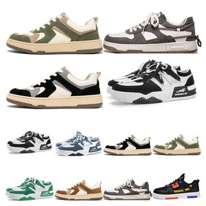 Gai sapatos de lona respirável masculino feminino tamanho grande moda respirável confortável bule verde casual masculino treinadores tênis esportivos a77