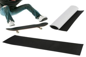 Professional Black Skateboard Deck Sandpapp Grip Tape for Skating Board Longboarding 8323cm Hög kvantitet8923895