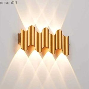 Wall Lamp Led Wall Lamp Aluminum Outdoor IP65 Waterproof Up Down Wall Light For Home Stair Bedroom Bedside Bathroom Corridor Lighting