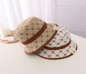 New Summer Baby Bucket Hat Infant Newborn Toddler Kids Fisherman Cap Soft Cotton Hats Boys Girls Cute Bear Sun Hat3349746