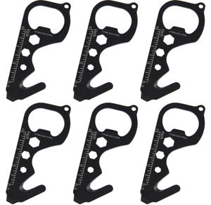 6PCS QINGGEAR BLACK BET STATKI NRUCKI BUTTER BUTTATOR SPRAWA SKUTNIK Skala Ratunkowe Haczyk awaryjny narzędzie narzędziowe EDC6193188