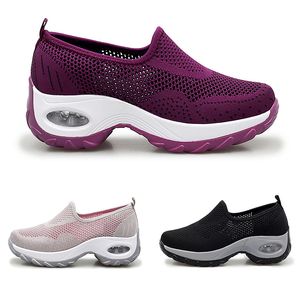 Laufschuhe für Männer und Frauen für Schwarz, Blau, Rosa, atmungsaktiver, bequemer Sporttrainer-Sneaker GAI 046 XJ