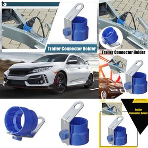 New Parking Cover Connector Plug Holder Bracket 13Pin Fixed For7 Trailer Car Accessory Tr Q3n9