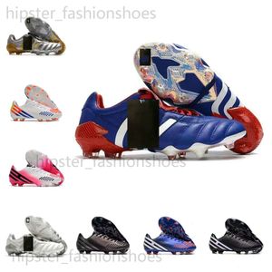 Fußballstiefel Herren Innenfußball Fußball Stollen Schuhe FG Jubiläum luminöse Fußballstiefel gestrickt Känguru Leder High Soccer Stollen Stiefel