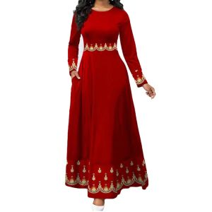 Dress 2023 Indonesia Gown Hijab Bangladesh Plus Size Dress 5XL Dubai Blue Abaya for Women Pakistan Muslim Long Dress Islamic Clothing