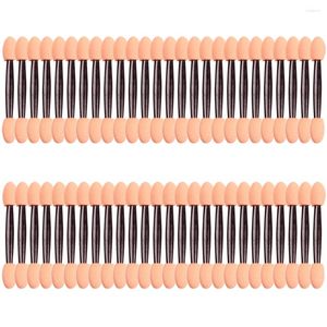 Makeup Brushes 50pcs Professional Sponge Stick Eye Shadow Brush Women Cosmetic Tools