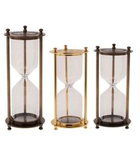 Home Kitchen Empty Sand Glass Case Hourglass 3 5 10 15 20 Minute Traditional Hour Timer Portable LJ2008278938094