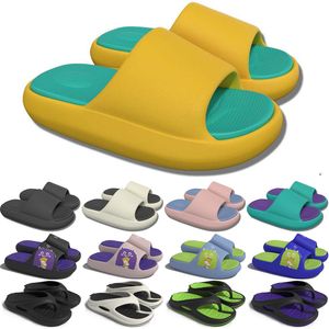 Gratis frakt 1 Designer Slides One Sandal Slipper For Men Women Gai Sandals Mules Men Women Slippers Trainers Sandles Color9