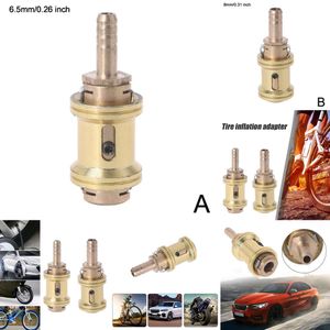 New New Car Tire Vae Clip Nozzle Clamp Solid Brass Iation Chuck The Air Connect Iator Quick Pump Connector Adapter 8