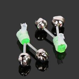 10PC double spiral bell fish mouth alarm outdoor night fishing rod tip clamp tool accessories 240305