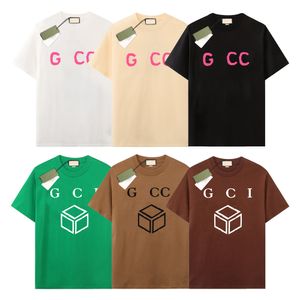 Mens Designer T-shirt Summer Gu Shirts Luxury Brand T Shirts Mens Womens Short Sleeve Hip Hop Streetwear Tops Shorts Clothing Tees Clothes G-81 Storlek XS-XL