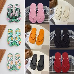 Designer-Slipper Sandalen Mode Outdoor-Plattform Schuhe Klassische Strandschuhe Alphabet Print Flip Flops Sommer Flat Casual Schuhe Gai-7