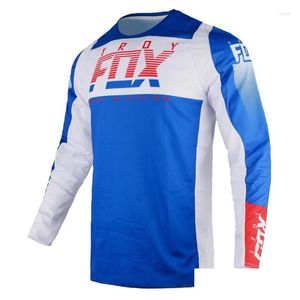 Мотоциклетная одежда 360 Afterburner Offroad Jersey Motor с длинным рукавом Mx Dirt Bike Велоспорт Скутер Уличная мото одежда Мужская Drop Deliver Otnd4