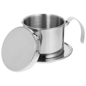 Dinnerware Sets Portable Travel An Fittings Milk Pitcher Stainless Steel Pour Over Coffee Filter
