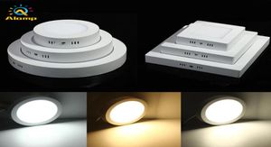 LED Panel Light 6W 12W 18W 24W Round Square Surface Mounted Dimmable Downlight For Home School Bathroom Indoor Lighting 85265V6944513