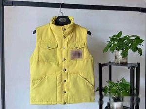 デザイナーCool Qi 1996 Co-named Autumn Down Vests Men and Women Love Women Down Vests Fashion Coat FSRGFR