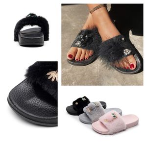 Designer Slides Top Quality Mens Women Slippers Sandal Slide Flat Platform Home Fashion Shoes Flip Flops Causal Slipper GAI