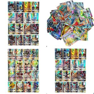 60 pçs completo gx versão francesa cartões pacote 60 mega brinquedo cartão prare boite de jogos brinquedos conjunto dos desenhos animados g1125 entrega da gota dhc3y