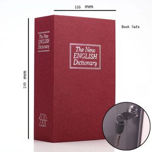 Słownik mini książka bezpieczna Klucz Bezpieczeństwa Pieniądze Hidden Secret Safe Safe Box Box Pieniądze Monety Moneta Buinge Box 240223