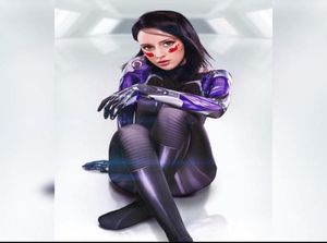 Mulheres Moive Alita Trajes Cosplay 3D Impresso Lycra Spandex Alita Battle Angel Macacão Halloween Zentai Bodysuits para Mulheres Fema9085959