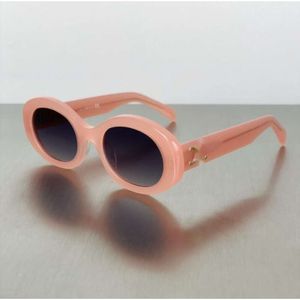 Sunglasses 2023 Retro cats eye sunglasses for women CEs Arc de Triomphe oval French high Quality new