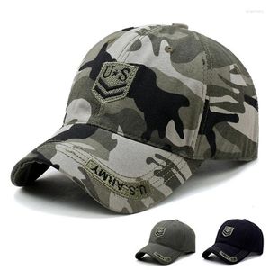 Ball Caps US Embroidery Men Women Baseball Cap Camouflage Jungle Tactical Army Snapback Hip Hop Outdoor Sun Visor Trucker Dad Hat H102