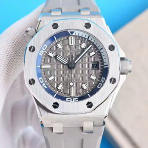 AP Man Watch New Luxury Mens Watches All Dial Work Quartz Watch عالية الجودة من أعلى العلامة التجارية كرونوغراف على مدار الساعة حزام مطاط